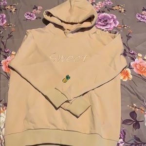 Beige Hoodie